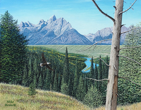 Grand Tetons Panorama