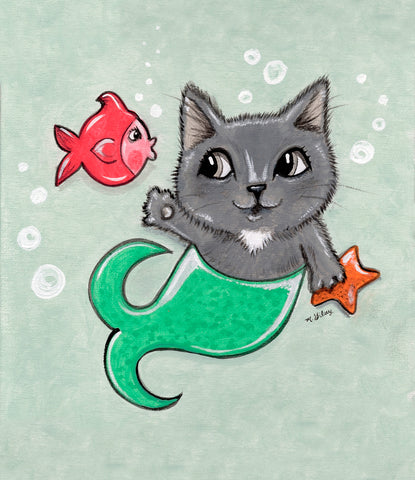 Gray Purrmaid