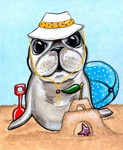 On Holiday Seal