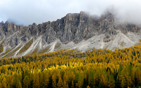 A Sliver of Sun, Dolomites, Italy