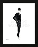 Untitled (Male Fashion Figure), c. 1960 (Framed)