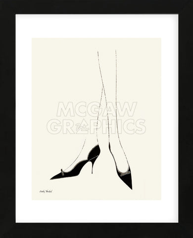 Untitled (Pair of Legs in High Heels), c. 1958 (Framed)