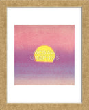 Sunset, 1972 (lavender) (Framed)