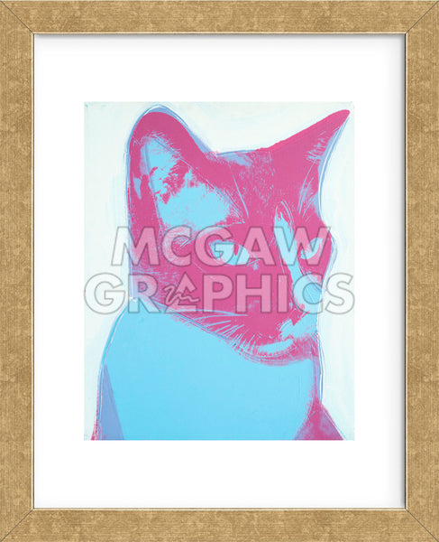 Cat, 1976 (Framed) | McGaw Graphics