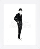 Untitled (Male Fashion Figure), c. 1960 (Framed)