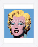 Shot Light Blue Marilyn, 1964 (Framed)
