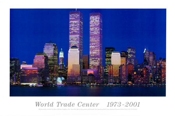 World Trade Center 1973 - 2001 | McGaw Graphics