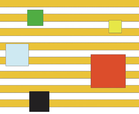 Color Block on Stripe -  Dan Bleier - McGaw Graphics