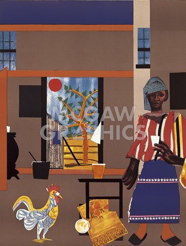 Morning of the Rooster, 1980 -  Romare Bearden - McGaw Graphics