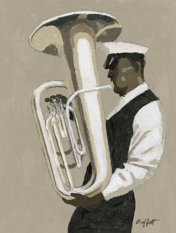 Tuba Player -  William Buffett - McGaw Graphics