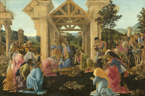 The Adoration of the Magi, ca. 1478-1482 -  Sandro Botticelli - McGaw Graphics