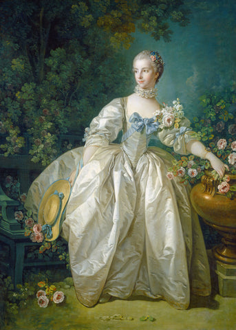 Madame Bergeret, possibly 1766 -  Francois Boucher - McGaw Graphics