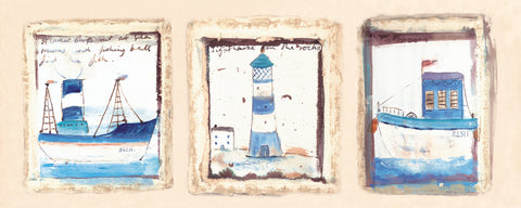 Lighthouse on the Rocks -  Jane Claire - McGaw Graphics