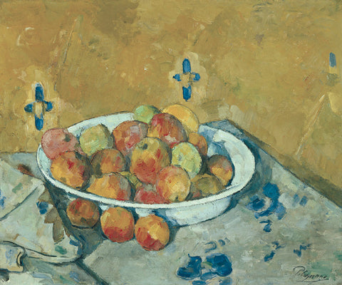 The Plate of Apples, c. 1897 -  Paul Cezanne - McGaw Graphics