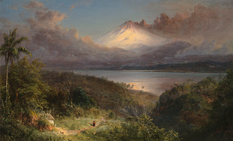 View of Cotopaxi, 1867 -  Frederic Edwin Church - McGaw Graphics