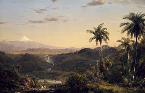 Cotopaxi, 1855 -  Frederic Edwin Church - McGaw Graphics
