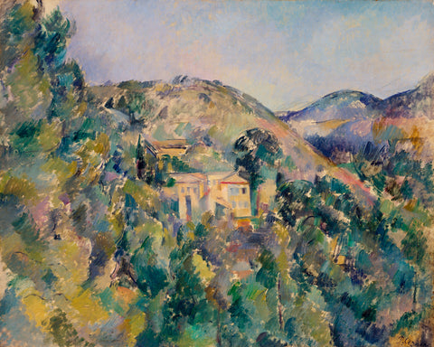 View of the Domaine Saint-Joseph, late 1880s -  Paul Cezanne - McGaw Graphics