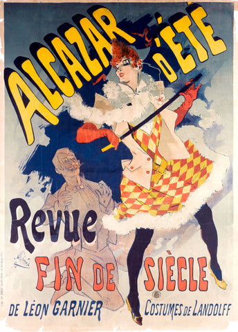 Alcazar D'Ete -  Jules Cheret - McGaw Graphics