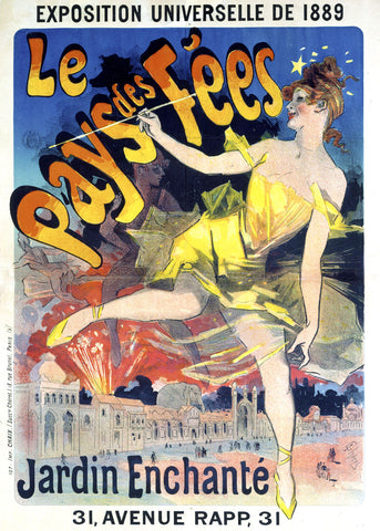 Le Pays des Fées -  Jules Cheret - McGaw Graphics