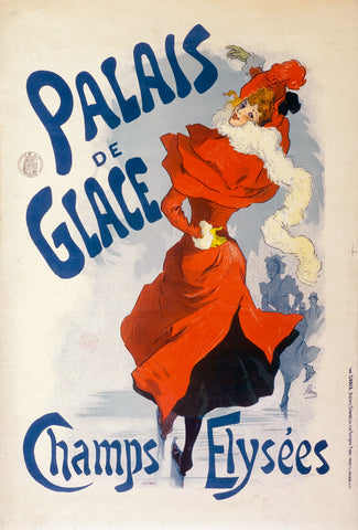 Palais de Glace Champs Elysées I -  Jules Cheret - McGaw Graphics