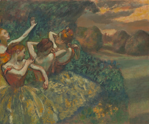 Four Dancers -  Edgar Degas - McGaw Graphics