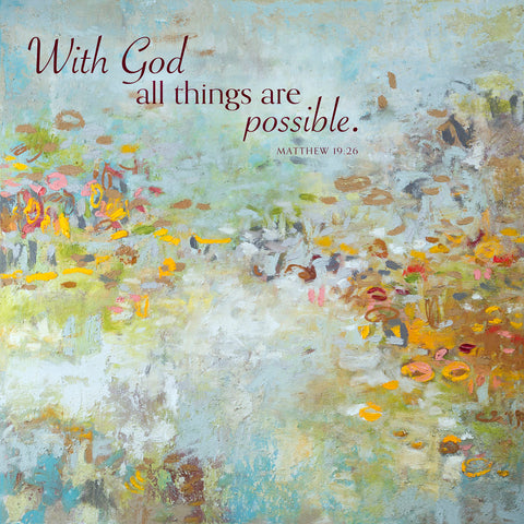 Angelic (With God all things are possible) -  Amy Donaldson - McGaw Graphics