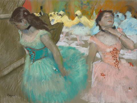 Entrance of the Masked Dancers, c. 1879 -  Edgar Degas - McGaw Graphics