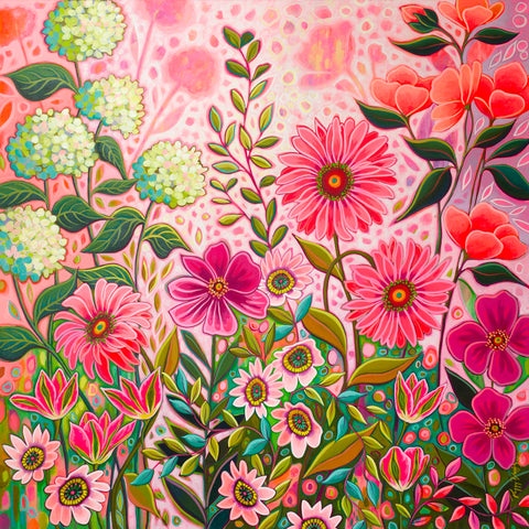 Pink Ladies -  Peggy Davis - McGaw Graphics