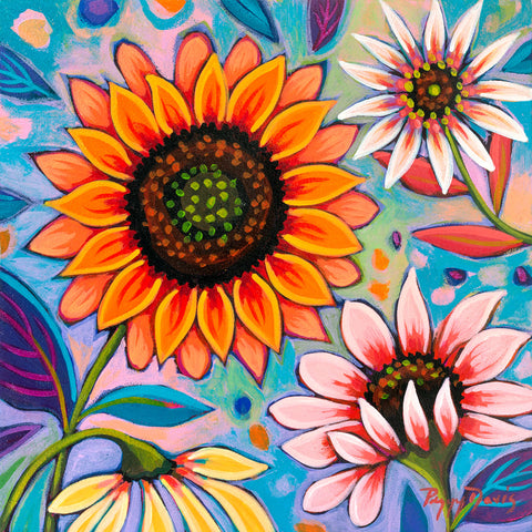 Summer Sunflowers Small I -  Peggy Davis - McGaw Graphics