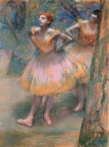 Two Dancers, 1893–1898 -  Edgar Degas - McGaw Graphics