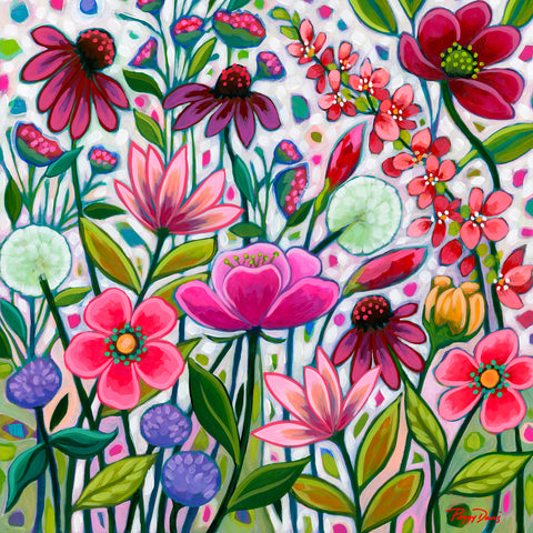 Blushing Floral 2 -  Peggy Davis - McGaw Graphics