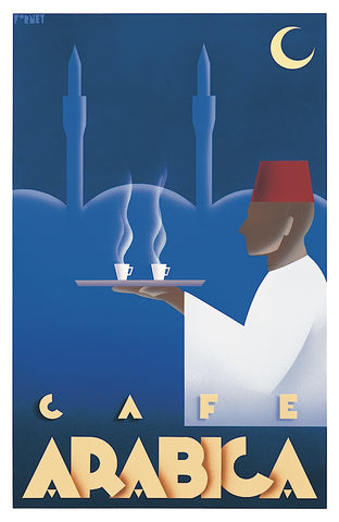Cafe Arabica -  Steve Forney - McGaw Graphics