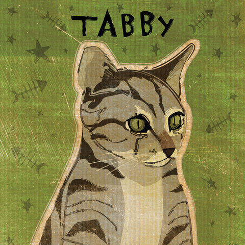 Tabby (grey) (square) -  John W. Golden - McGaw Graphics