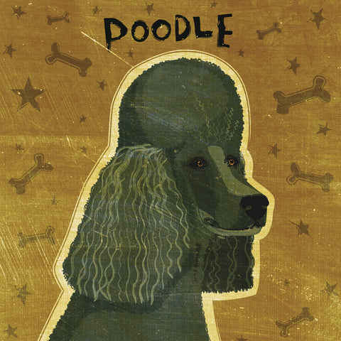 Poodle (black) (square) -  John W. Golden - McGaw Graphics