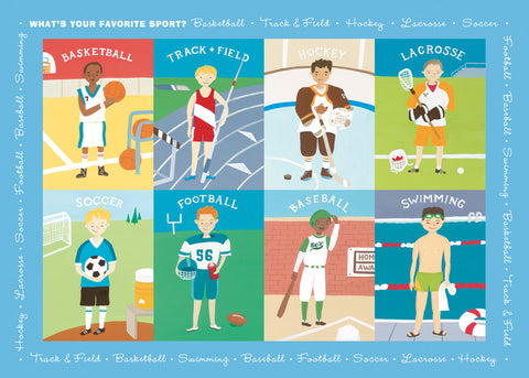 What's Your Favorite Sport? -  Janell Genovese - McGaw Graphics