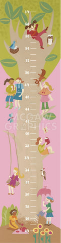Tree House Growth Chart -  Janell Genovese - McGaw Graphics