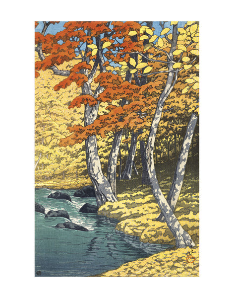 Autumn at Oirase (Oirase no aki), 1933 | McGaw Graphics