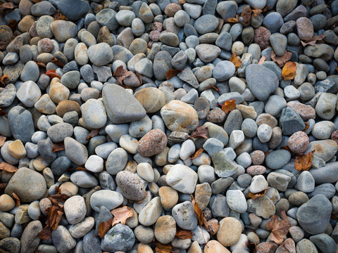 Pebbles, Little Hunters Beach -  Michael Hudson - McGaw Graphics