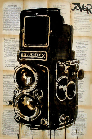 Rolleiplex Camera -  Loui Jover - McGaw Graphics