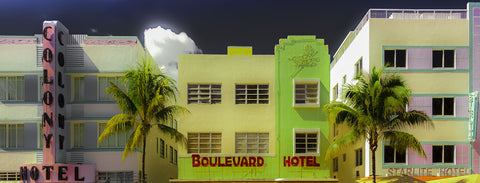 Miami Art Deco II -  Richard James - McGaw Graphics