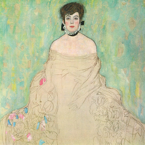 Portrait of Amalie Zuckerkandl (unfinished), 1917-1918 -  Gustav Klimt - McGaw Graphics