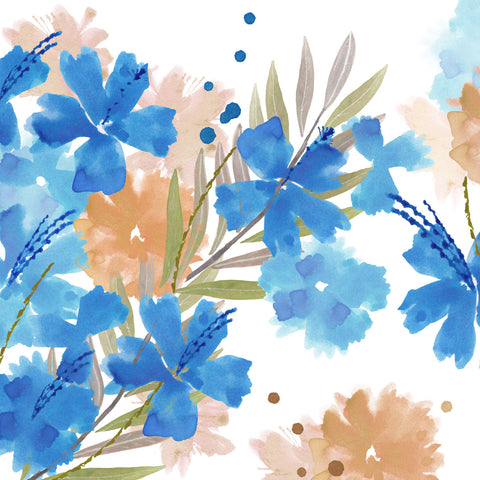 Summer Blues I -  Flora Kouta - McGaw Graphics