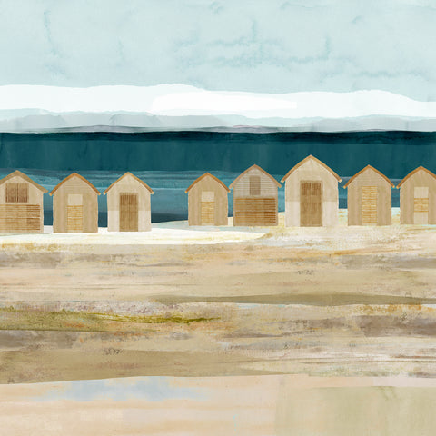 Stone Bay Huts II -  Flora Kouta - McGaw Graphics