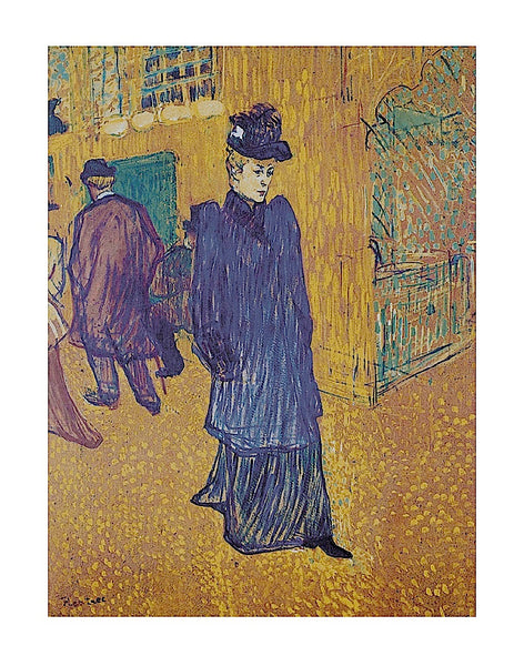 Jane Avril leaves the Moulin Rouge | McGaw Graphics