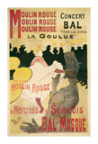 Moulin Rouge/La Goulue -  Henri de Toulouse Lautrec - McGaw Graphics
