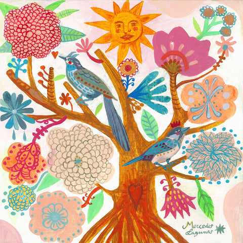 Sun Tree -  Mercedes Lagunas - McGaw Graphics