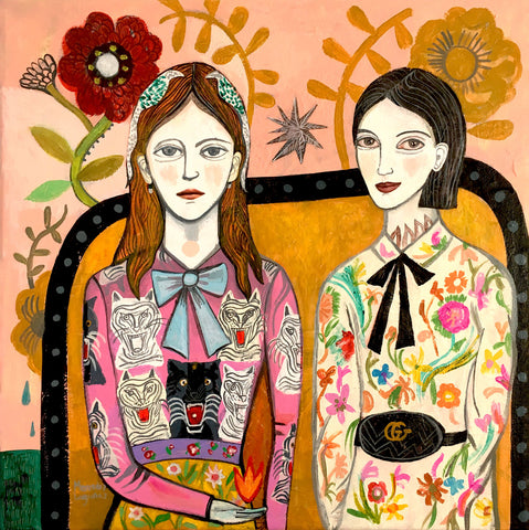 Sisters -  Mercedes Lagunas - McGaw Graphics