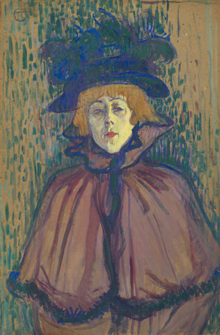 Jane Avril, c. 1891-92 -  Henri de Toulouse Lautrec - McGaw Graphics
