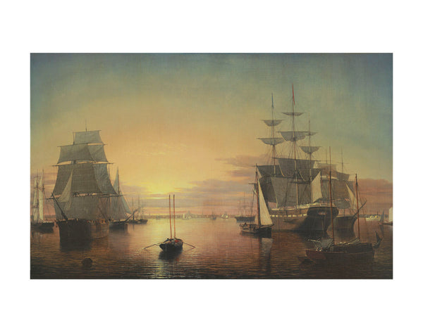 Boston Harbor, about 1850-55 | McGaw Graphics