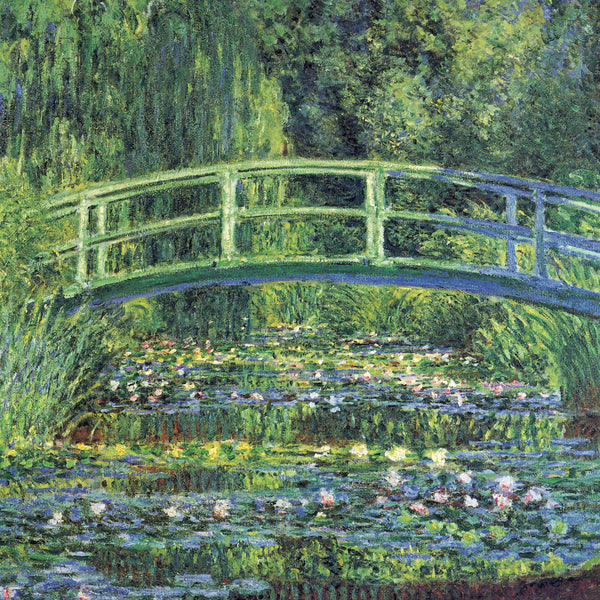 Water Lily Pond, 1899 (blue) | McGaw Graphics